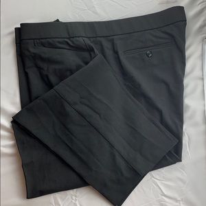 Lark & Ro 26W Dark Charcoal Gray Pants New No Tags